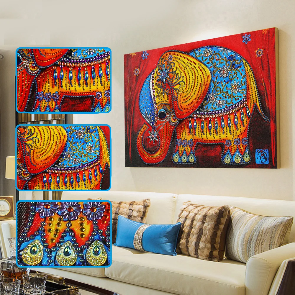 5D DIY Special Diamond Painting Elemphant Animal Diamond Painting embroidery Cross stitch Diamond crystal Wall Painting
5D DIY Special Diamond Painting Elemphant Animal Diamond Painting embroidery Cross stitch Diamond crystal Wall Painting