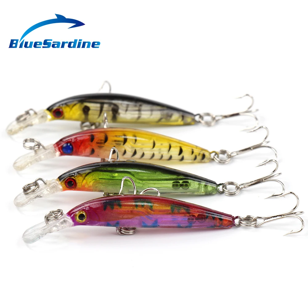 BlueSardine 4PCS 3.8G 7CM Minnow Fishing Lures Hard Baits Pesca Isca Artificial Fishing Tackle
BlueSardine 4PCS 3.8G 7CM Minnow Fishing Lures Hard Baits Pesca Isca Artificial Fishing Tackle