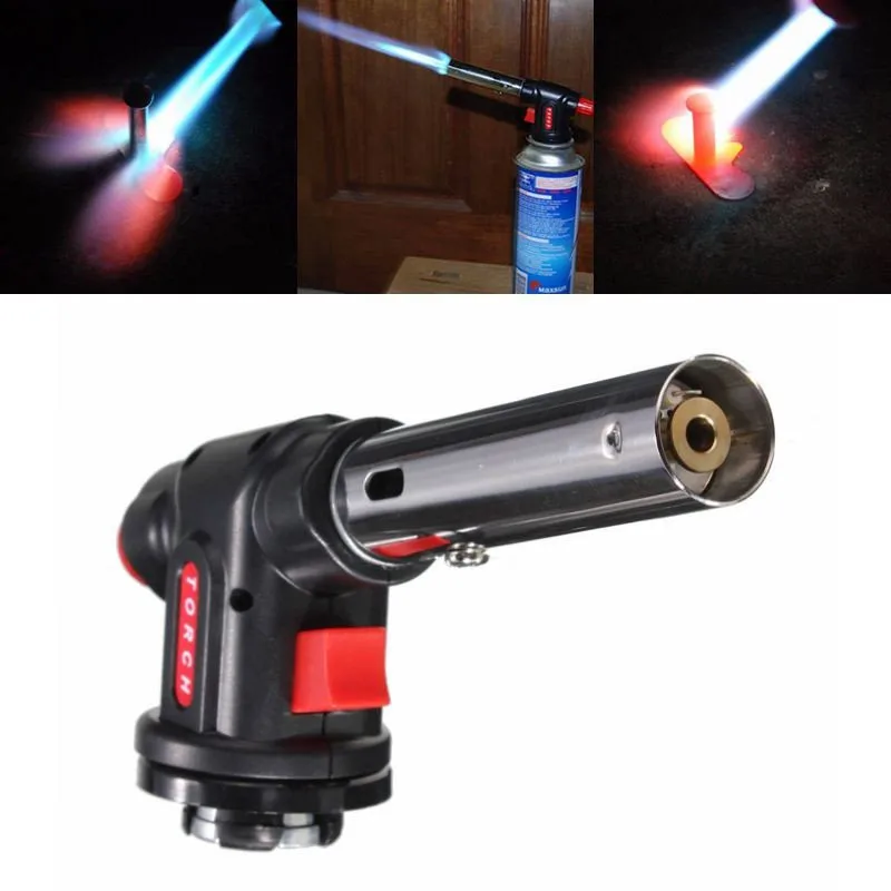 Welding Soldering Lighter Butane Burner Gas Torch Flamethrower BBQ Tool Camping Multifunction Gun Welding Cutting Drying
Welding Soldering Lighter Butane Burner Gas Torch Flamethrower BBQ Tool Camping Multifunction Gun Welding Cutting Drying