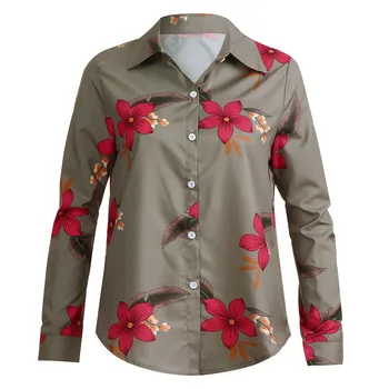 Chiffon Blouse 2019 Women Casual Long Sleeve V-Neck Printed Button Up Shirt Blouse Tops Blusas Chemise Femme
Chiffon Blouse 2019 Women Casual Long Sleeve V-Neck Printed Button Up Shirt Blouse Tops Blusas Chemise Femme