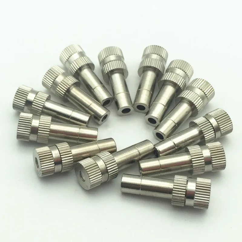 S342 6mm slip lock mist nozzles without filter 600pcs; With filter nozzles 300pcs; thread nozzles 250pcs
S342 6mm slip lock mist nozzles without filter 600pcs; With filter nozzles 300pcs; thread nozzles 250pcs
