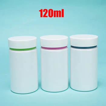 100pcs 120ml White Color PET Plastic Bottles, Pills Containers, Powder Storages,Pills/Tablet/Capsule Bottles--3 Colors Edge Caps
100pcs 120ml White Color PET Plastic Bottles, Pills Containers, Powder Storages,Pills/Tablet/Capsule Bottles--3 Colors Edge Caps