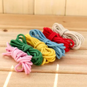 Candy Color 4mm DIY Handmade compound Cotton Rope Woven Cotton Cord for Diy Accessories drawstring Bag Rope Craft Projects 6pcs
Candy Color 4mm DIY Handmade compound Cotton Rope Woven Cotton Cord for Diy Accessories drawstring Bag Rope Craft Projects 6pcs