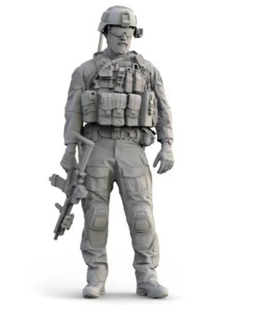 New Unassembled 1/16 120mm US Special Forces Battalion Operator Resin Figure Unpainted Model Kit
New Unassembled 1/16 120mm US Special Forces Battalion Operator Resin Figure Unpainted Model Kit