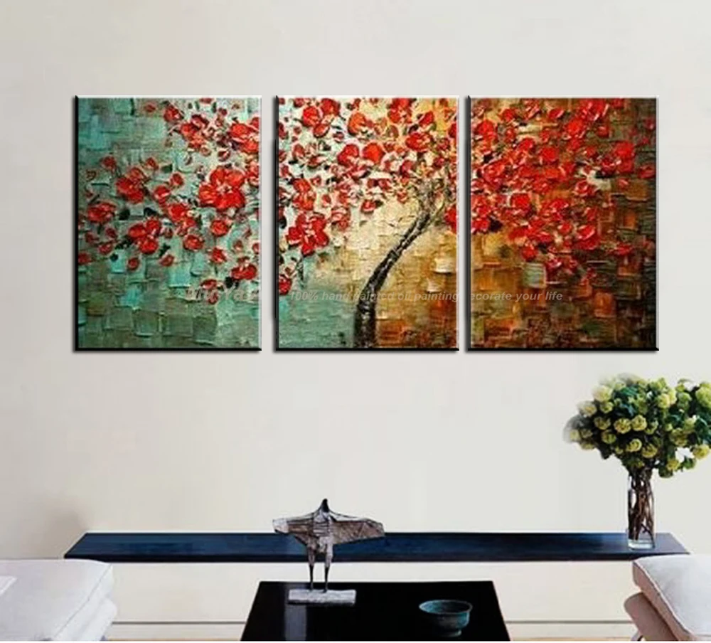 MUYA hand painted canvas painting oil acrylic painting modern abstract art red life tree palette knife painting for living room
MUYA hand painted canvas painting oil acrylic painting modern abstract art red life tree palette knife painting for living room