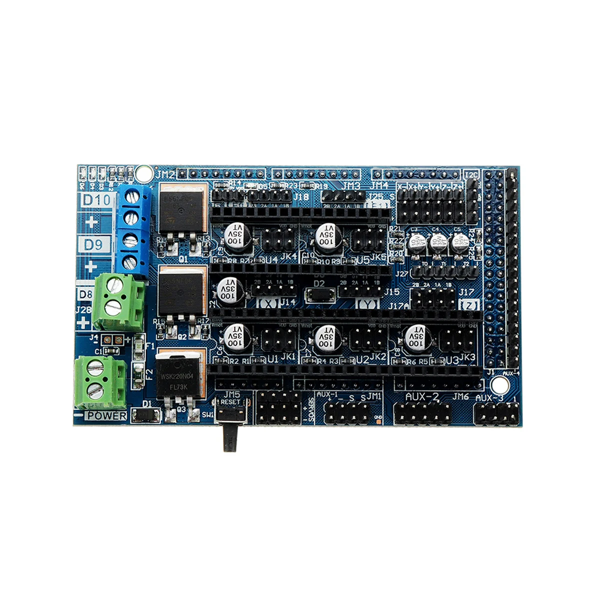 NEW Upgrade Ramps 1.6 Base On Ramps 1.5 Control Panel Mainboard Expansion Board Module For 3D Printer Parts
NEW Upgrade Ramps 1.6 Base On Ramps 1.5 Control Panel Mainboard Expansion Board Module For 3D Printer Parts