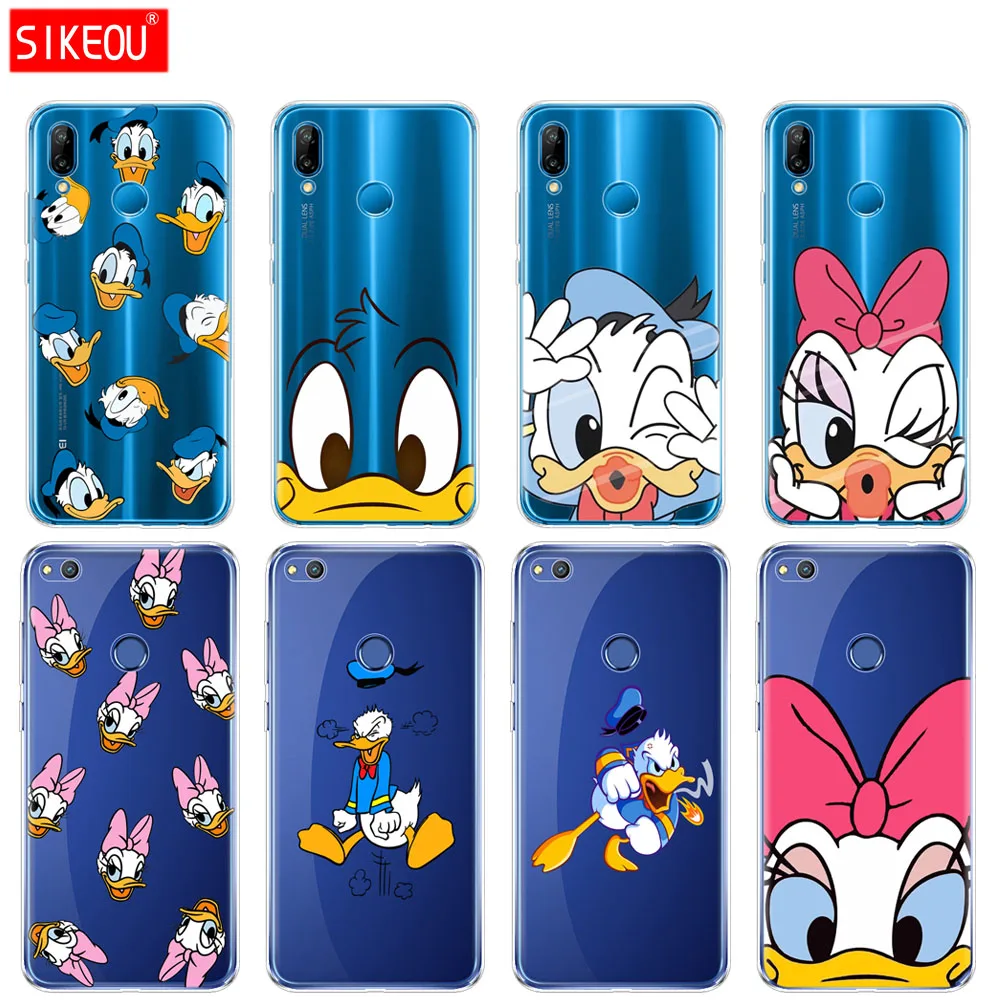 Silicone Cover Phone Case For Huawei P20 P7 P8 P9 P10 Lite Plus Pro 2017 P Smart soft tpu Donald Duck cartoon protective coque
Silicone Cover Phone Case For Huawei P20 P7 P8 P9 P10 Lite Plus Pro 2017 P Smart soft tpu Donald Duck cartoon protective coque