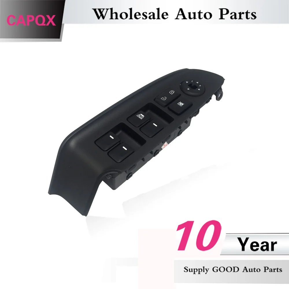 CAPQX Front Left Side Electric Power Window Switch 93580-B5 For KIA K3 2012-2017 Power Window Lifter control button ( Autodown )
CAPQX Front Left Side Electric Power Window Switch 93580-B5 For KIA K3 2012-2017 Power Window Lifter control button ( Autodown )