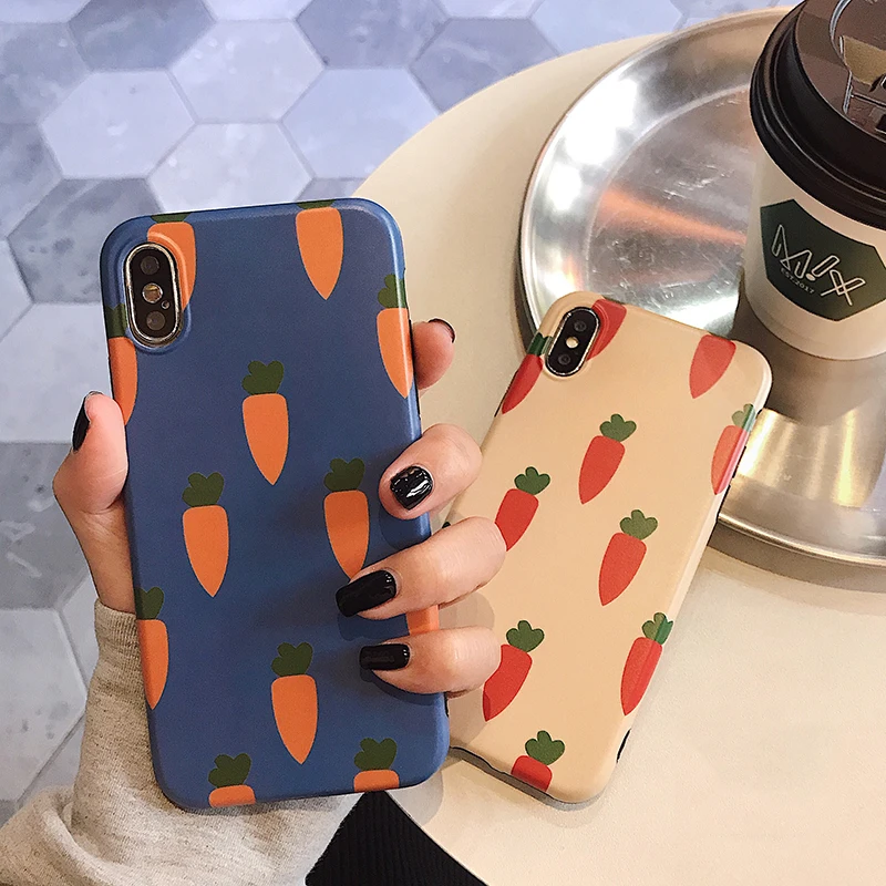 VZD cute carrot for iphone xs phone case 8plus for iphone x/xs max/xr silicone iphone7p/i6s
VZD cute carrot for iphone xs phone case 8plus for iphone x/xs max/xr silicone iphone7p/i6s