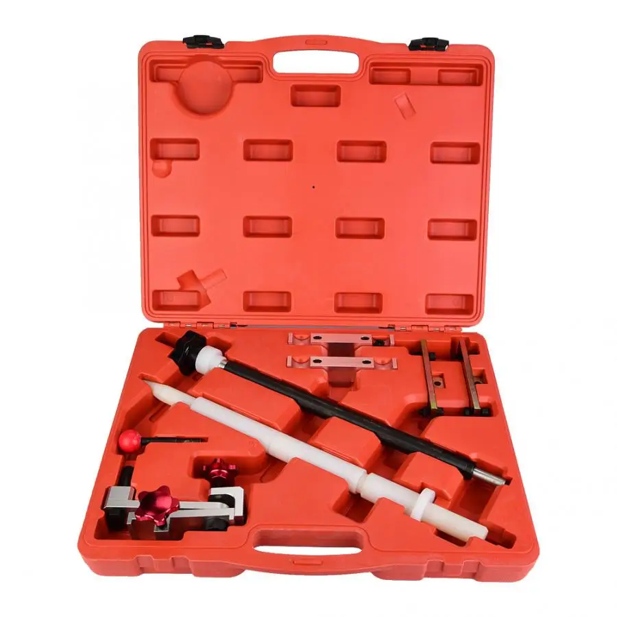 Overseas 8Pcs/Set Car Engine Timing Tool Kit for Porsche 911 Boxster 996/997/987 Metal Timing Setting Tool
Overseas 8Pcs/Set Car Engine Timing Tool Kit for Porsche 911 Boxster 996/997/987 Metal Timing Setting Tool
