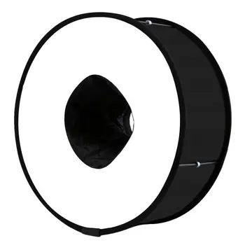HFES PULUZ 45cm Ring Softbox Speedlight Round Style Flash Light Shoot Soft box Foldable Soft Flash Light Diffuser
HFES PULUZ 45cm Ring Softbox Speedlight Round Style Flash Light Shoot Soft box Foldable Soft Flash Light Diffuser