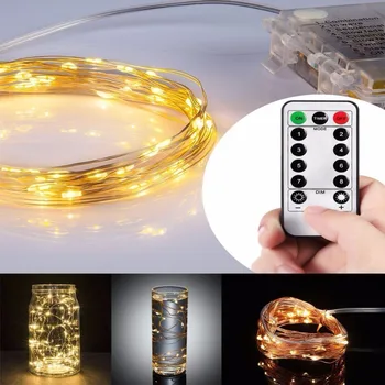 8 mode Remote Control Led String Lighting Christmas DIY String Lights Silver Wire AA battery USB Fairy Light Holiday Party Decor
8 mode Remote Control Led String Lighting Christmas DIY String Lights Silver Wire AA battery USB Fairy Light Holiday Party Decor