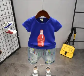 Children's clothing boy short-sleeved shorts suit cute print short-sleeved hole spray paint jeans suitable for children
Children's clothing boy short-sleeved shorts suit cute print short-sleeved hole spray paint jeans suitable for children