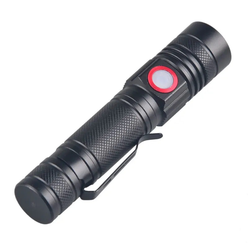 TOPCOM USB Flashlight Rechargeable Mini Flashlight High Light Handy Powerful Aluminum Alloy Waterproof Zoomable 18650 Battery
TOPCOM USB Flashlight Rechargeable Mini Flashlight High Light Handy Powerful Aluminum Alloy Waterproof Zoomable 18650 Battery