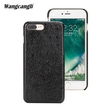 Wangcangli Genuine leather Custom made phone case for iphoen 7 plus Ostrich Texture Half-pack phone case phone protection case
Wangcangli Genuine leather Custom made phone case for iphoen 7 plus Ostrich Texture Half-pack phone case phone protection case