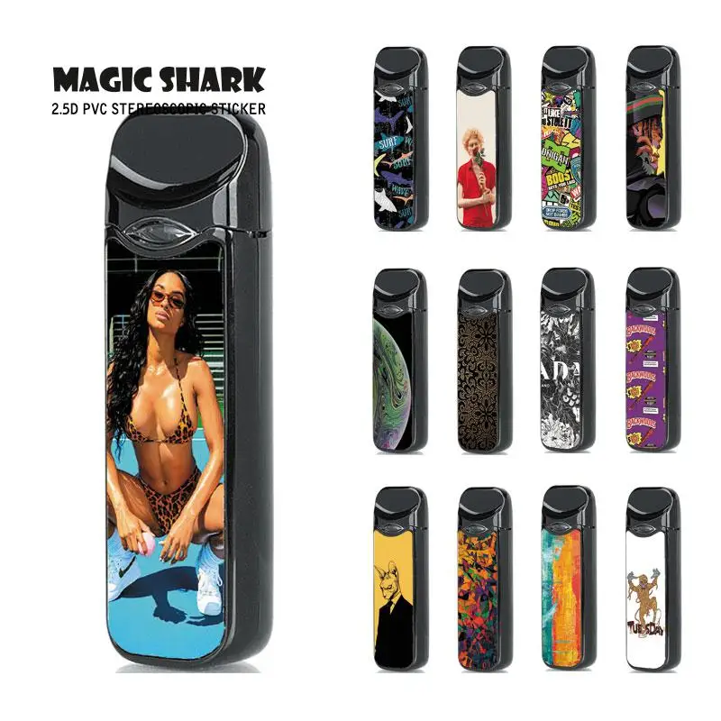 Magic Shark PVC Stereo Sexy Lady Astronaut Earth Mummy Case E Cigarette Cover Sticker for Smok Nord 202-218
Magic Shark PVC Stereo Sexy Lady Astronaut Earth Mummy Case E Cigarette Cover Sticker for Smok Nord 202-218
