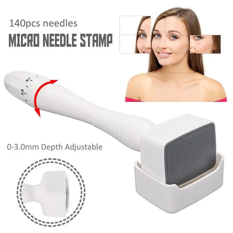 Dr.pen DRS 0-0.3MM Adjustable 140 Pins Stamp Microneedle Derma Roller Therapy For Skin Care Machine
Dr.pen DRS 0-0.3MM Adjustable 140 Pins Stamp Microneedle Derma Roller Therapy For Skin Care Machine
