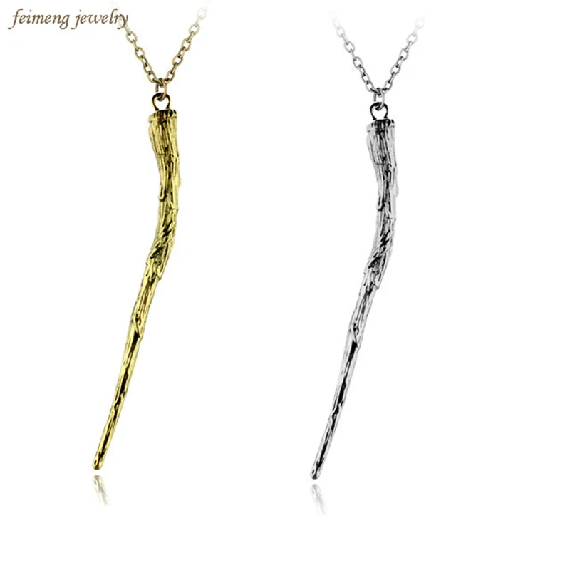 Movie Jewelry Bellatrix Lestrange Magic Wand Pendant Necklace for women and Men Hot Sale
Movie Jewelry Bellatrix Lestrange Magic Wand Pendant Necklace for women and Men Hot Sale