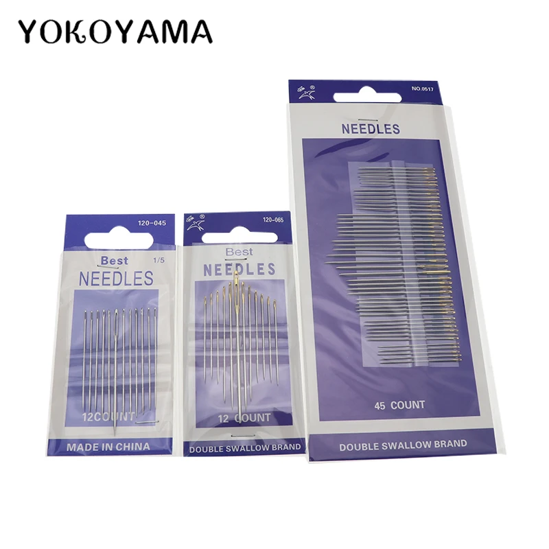 YOKOYAMA Hand Sewing Needles Home DIY Sewing Stitcher Thread Harness Craft Hand Stitch Tool DIY Household Manual Sewing Pins
YOKOYAMA Hand Sewing Needles Home DIY Sewing Stitcher Thread Harness Craft Hand Stitch Tool DIY Household Manual Sewing Pins