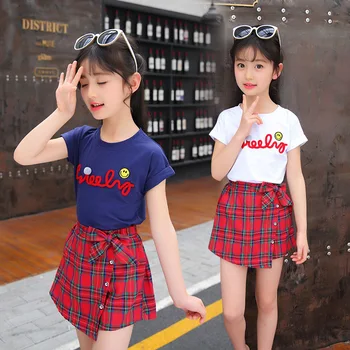 Teenager 12 13 year girls clothes set lette baby clothes t shirts+shorts plaid 2pcs children clothing causal party jacket girls
Teenager 12 13 year girls clothes set lette baby clothes t shirts+shorts plaid 2pcs children clothing causal party jacket girls