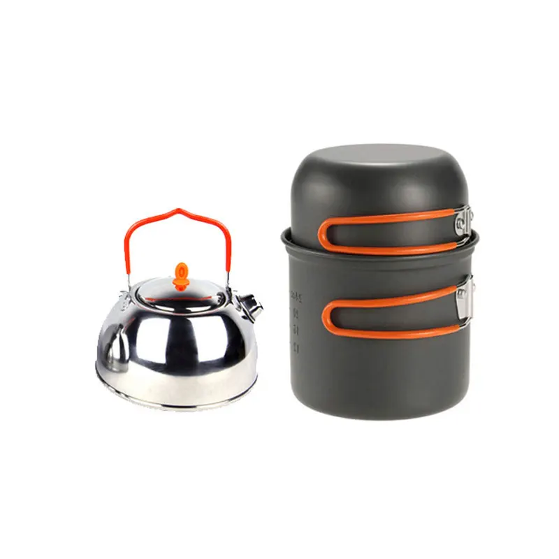 VILEAD Outdoor Camping Set Pot Teapot Combination Hiking Aluminum Stainless Steel Teapot Tourism Portable Picnic Tableware
VILEAD Outdoor Camping Set Pot Teapot Combination Hiking Aluminum Stainless Steel Teapot Tourism Portable Picnic Tableware