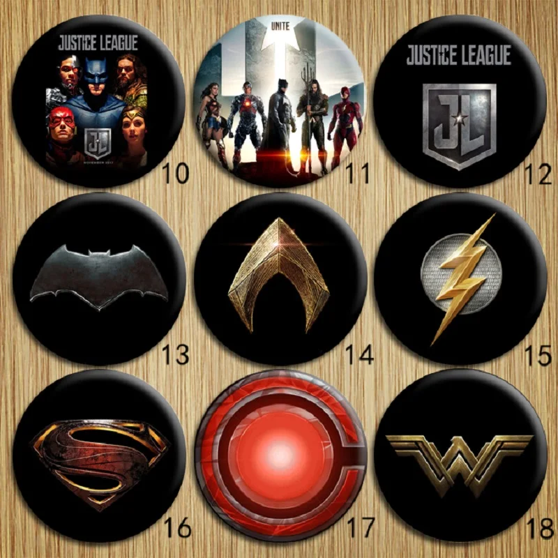 DC Comics Super Hero Batman,Superman,Wonder Woman,Aquaman Brooches Gift for Friend Souvenir Badge Clothes and Bag Accessories
DC Comics Super Hero Batman,Superman,Wonder Woman,Aquaman Brooches Gift for Friend Souvenir Badge Clothes and Bag Accessories