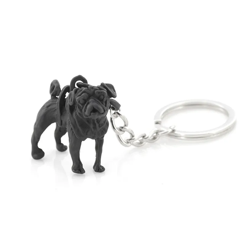 Retro Black Cute Pug Keychain Metal Vintage Silver Dog Animal Key Chain Keyring Bag Charm Women Man Child Pet Lover Gift Jewelry
Retro Black Cute Pug Keychain Metal Vintage Silver Dog Animal Key Chain Keyring Bag Charm Women Man Child Pet Lover Gift Jewelry
