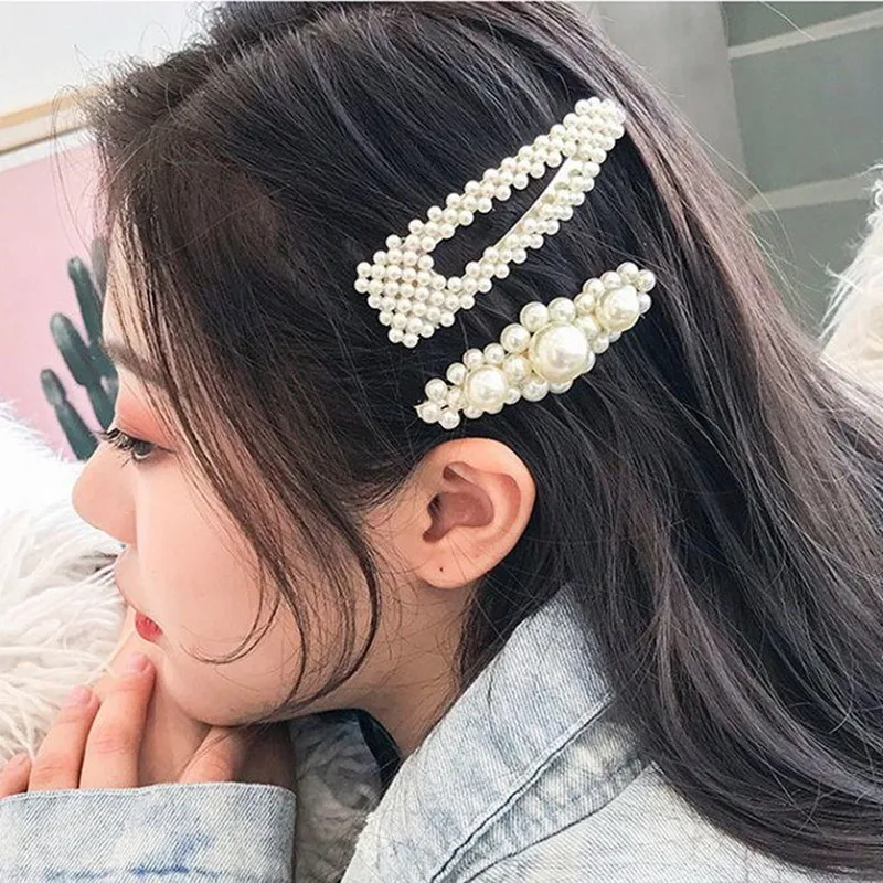 Fashion Hair Clip Clamp Jewelry Women Hair Accessory Pearl Rhinestone Pearl Heart Bowknot Hairpins Girls Barrettes
Fashion Hair Clip Clamp Jewelry Women Hair Accessory Pearl Rhinestone Pearl Heart Bowknot Hairpins Girls Barrettes