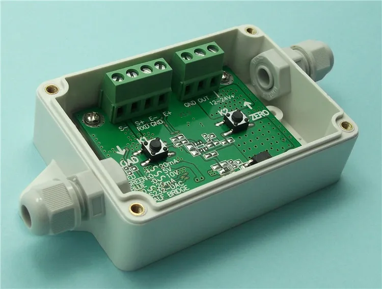 Digital Weighing Transmitter WTA03SV3 Transducer 0-5V/0-10V/4-20mA Three-in-one Support a Half Bridge
Digital Weighing Transmitter WTA03SV3 Transducer 0-5V/0-10V/4-20mA Three-in-one Support a Half Bridge