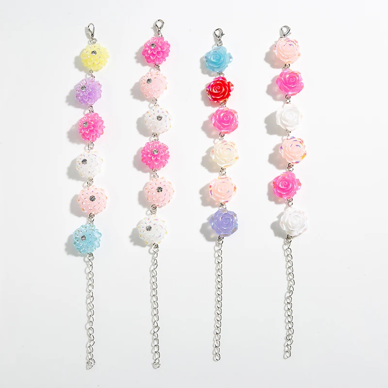 1pc fashion Multicolor Resin flower Bracelet Resin Bracelet for Birthday Gift Child Girls Teens Woman Jewelry
1pc fashion Multicolor Resin flower Bracelet Resin Bracelet for Birthday Gift Child Girls Teens Woman Jewelry