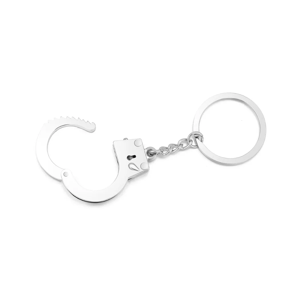 New Arrival 1 Pcs New Handcuffs Car Keyring Gift Key Chains Keychain Keyfob Keyring Mini size Jewelry Accessory
New Arrival 1 Pcs New Handcuffs Car Keyring Gift Key Chains Keychain Keyfob Keyring Mini size Jewelry Accessory