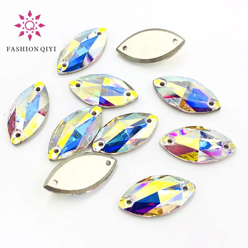 Horse eye Hand-sewn rhinestones High quality Flat bottom double hole AB color sew on rhinestones DIY Clothing & Accessories
Horse eye Hand-sewn rhinestones High quality Flat bottom double hole AB color sew on rhinestones DIY Clothing & Accessories