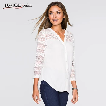 2018 Autumn Plus Size Women Clothing Pure Colour Line Casual Long Sleeve Openwork lace elegant Top T-shirt for Women 98018
2018 Autumn Plus Size Women Clothing Pure Colour Line Casual Long Sleeve Openwork lace elegant Top T-shirt for Women 98018