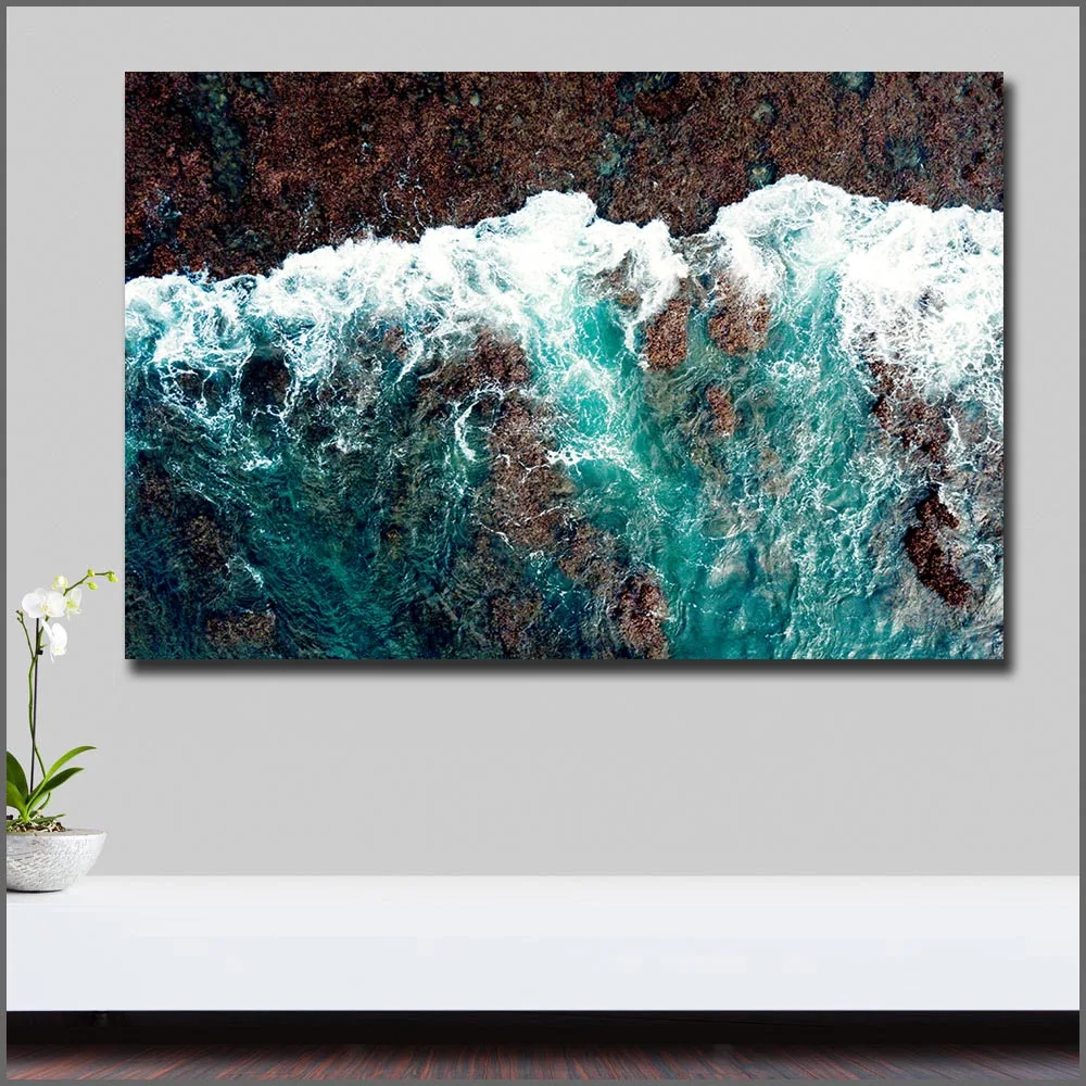 Large Size Printing Oil Painting Sea Surf Shore Waves Wall Art Canvas Print Pictures for Living Room and Bedroom No Frame
Large Size Printing Oil Painting Sea Surf Shore Waves Wall Art Canvas Print Pictures for Living Room and Bedroom No Frame