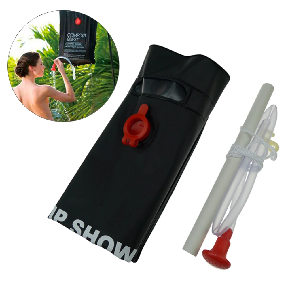 20L Water Bag Foldable Solar Energy Heated Camp PVC Shower Bag Outdoor Camping Travel Hiking Climbing BBQ Picnic Water Storage
20L Water Bag Foldable Solar Energy Heated Camp PVC Shower Bag Outdoor Camping Travel Hiking Climbing BBQ Picnic Water Storage