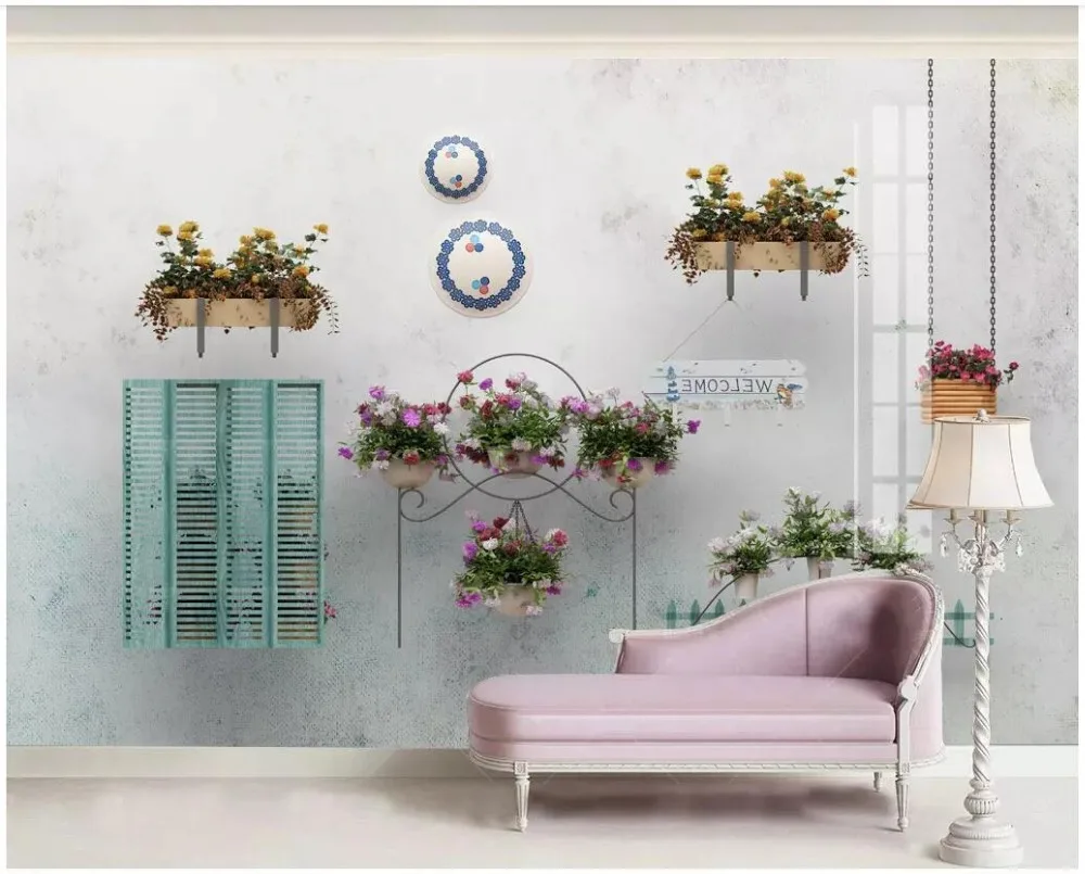 Custom mural 3d photo wallpaper Modern minimalist stylish fresh flower potted wall room 3d wall murals wallpaper for walls 3 d
Custom mural 3d photo wallpaper Modern minimalist stylish fresh flower potted wall room 3d wall murals wallpaper for walls 3 d