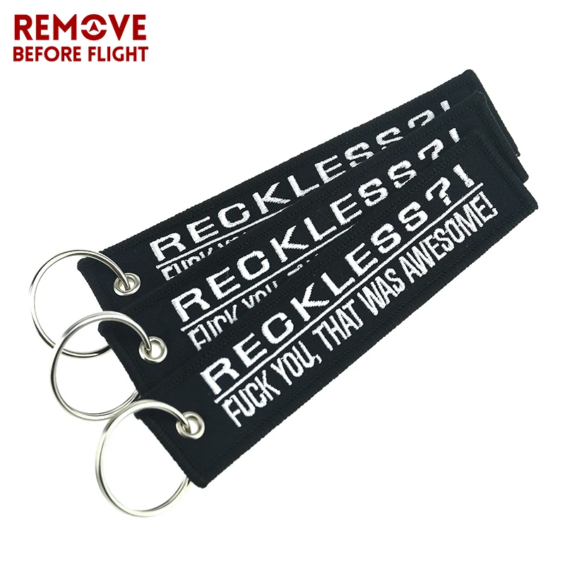 3 PCS Fashion Black White Letters Embroidery Key Ring Pop Key Tag Keychain Holder Llavero Moto for Motorcycles Reckless Motor
3 PCS Fashion Black White Letters Embroidery Key Ring Pop Key Tag Keychain Holder Llavero Moto for Motorcycles Reckless Motor