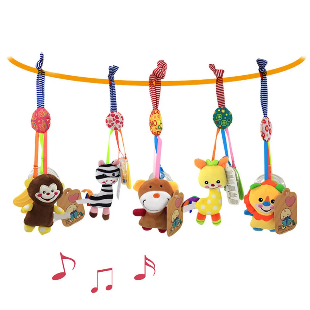 Cartoon hanging plush wind chime pendant spiral bed cart toy animal shape education plush toysFF4
Cartoon hanging plush wind chime pendant spiral bed cart toy animal shape education plush toysFF4