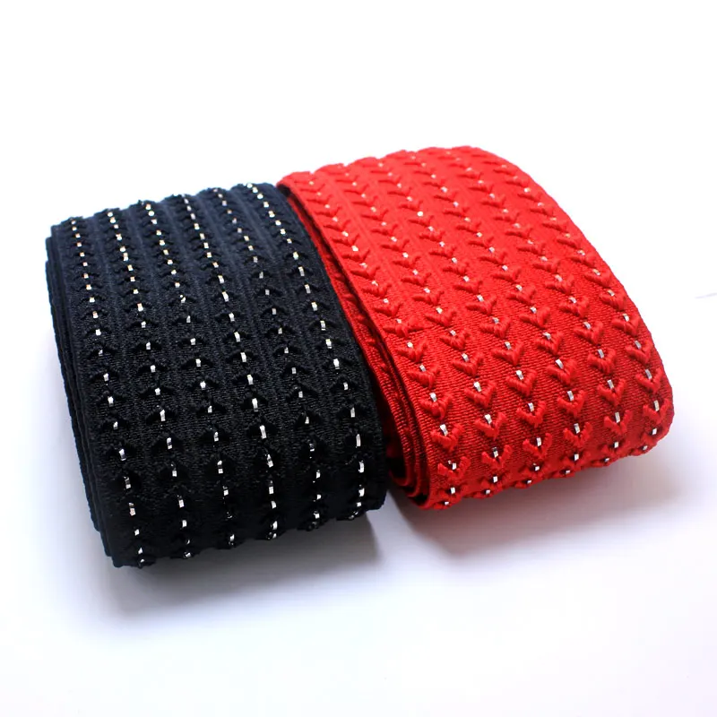 New style two-color striped nails elastic bands/ Short skirt lace jacquard waistband elastic / rubber band / loose tight
New style two-color striped nails elastic bands/ Short skirt lace jacquard waistband elastic / rubber band / loose tight