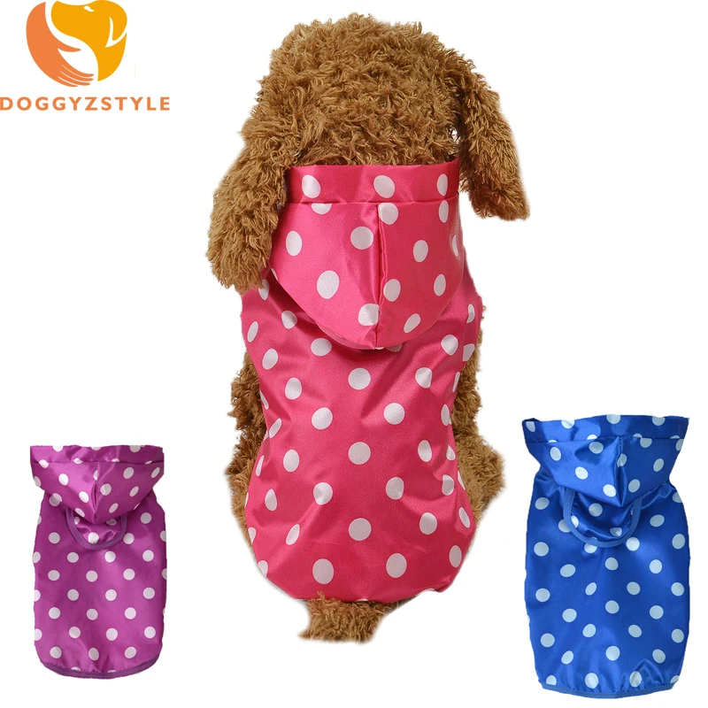 Wave Ponit Printed Dog Raincoat Clothes Waterproof Coat Costumes For Small Dogs Chihuahua Hoodies Jacket Apparel DOGGYZSTYLE
Wave Ponit Printed Dog Raincoat Clothes Waterproof Coat Costumes For Small Dogs Chihuahua Hoodies Jacket Apparel DOGGYZSTYLE