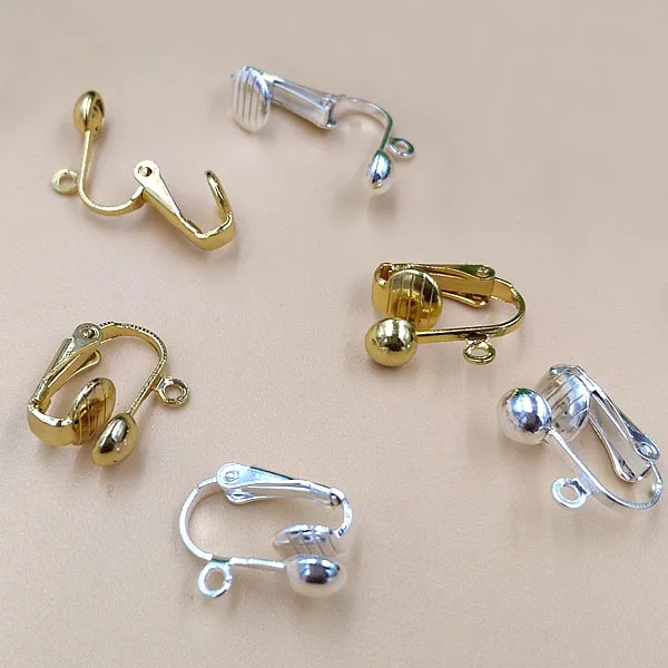 15mm Blank Clip On Earring Findings No Need Ear Pierced Non Piercing with Loop Metal Tassel Earrings DIY Brincos Wire Hook
15mm Blank Clip On Earring Findings No Need Ear Pierced Non Piercing with Loop Metal Tassel Earrings DIY Brincos Wire Hook