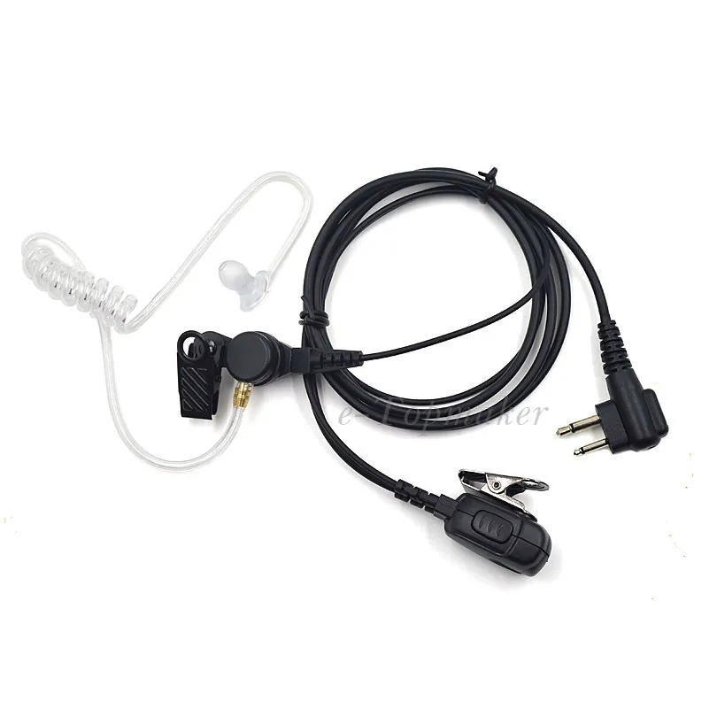 FBI Acoustic Tube Earpiece Headset for Motorola CP180 CP185 CP200 CP250 CP300
