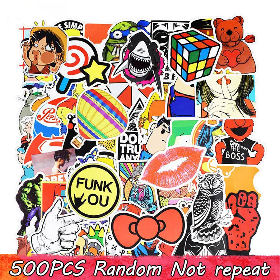 500pcs-Random-Hot-Sale-Stickers-Kid-s-Toy-Cartoon-Funny-Sticker-for-Skateboard-Laptop-Suitcase-Moto
