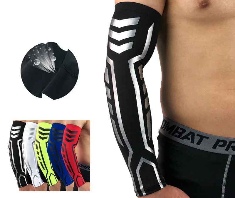 

Arm warmers cycling winter sleeves basketball sleeves volleyball arm bandage muscle support compression elbow support