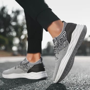 Vogue Breathable Mesh Men Casual Shoes Lace Up Sock Mouth hard-wearing Male Sneakers Nice Fashion Men Footwear
Vogue Breathable Mesh Men Casual Shoes Lace Up Sock Mouth hard-wearing Male Sneakers Nice Fashion Men Footwear