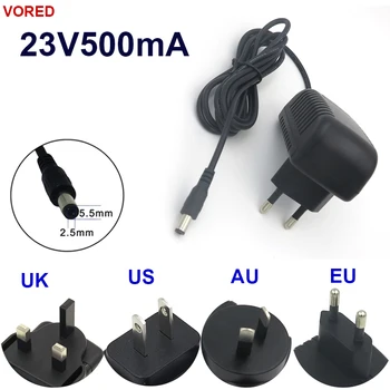 VORED 1PCS 23V 500mA Power Supply Adapter US/EU/UK/AU Plug Charger Converter DC 5.5*2.5mm for Sweeping machine Free Shipping
VORED 1PCS 23V 500mA Power Supply Adapter US/EU/UK/AU Plug Charger Converter DC 5.5*2.5mm for Sweeping machine Free Shipping