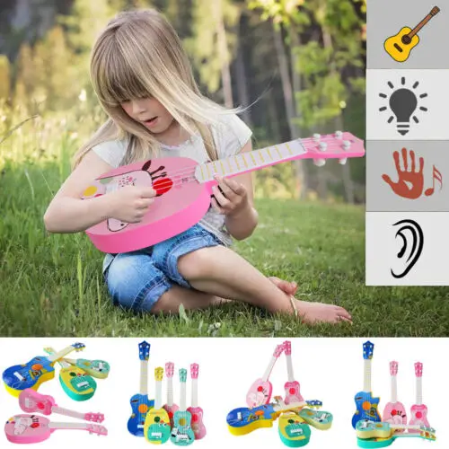 Funny Children Kids Guitar ukulele Acoustic Musical Toy Instrument Music Hot School Play Game Education Christmas Birthday Gift
Funny Children Kids Guitar ukulele Acoustic Musical Toy Instrument Music Hot School Play Game Education Christmas Birthday Gift