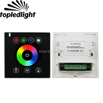 TOPLEDLIGHT Free Shipping RGBW Led Controller Touch Panel Dimmer Common Anode DC12-24V Black Portable Lighting Accessories
TOPLEDLIGHT Free Shipping RGBW Led Controller Touch Panel Dimmer Common Anode DC12-24V Black Portable Lighting Accessories