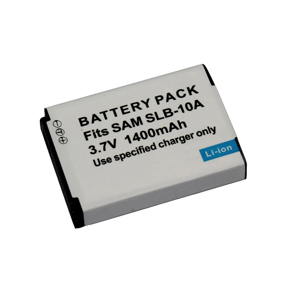 

1400mAh SLB-10A 10A Battery for SAMSUNG ES55 ES60 PL50 PL60 L110 L100 L210 PL51 PL55 WB550 WB150F WB280 WB201 WB2100 WB800 WB750