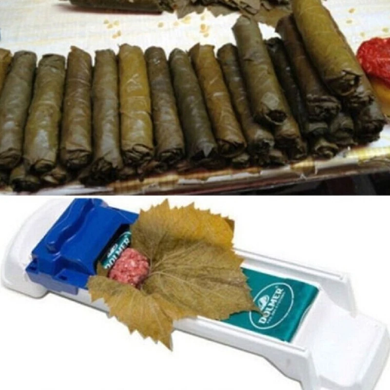 New Vegetable Meat Rolling Tool DIY Making Gadgets Magic Roller Stuffed Garpe Cabbage Leave Grape Leaf Machine Sushi Mold
New Vegetable Meat Rolling Tool DIY Making Gadgets Magic Roller Stuffed Garpe Cabbage Leave Grape Leaf Machine Sushi Mold